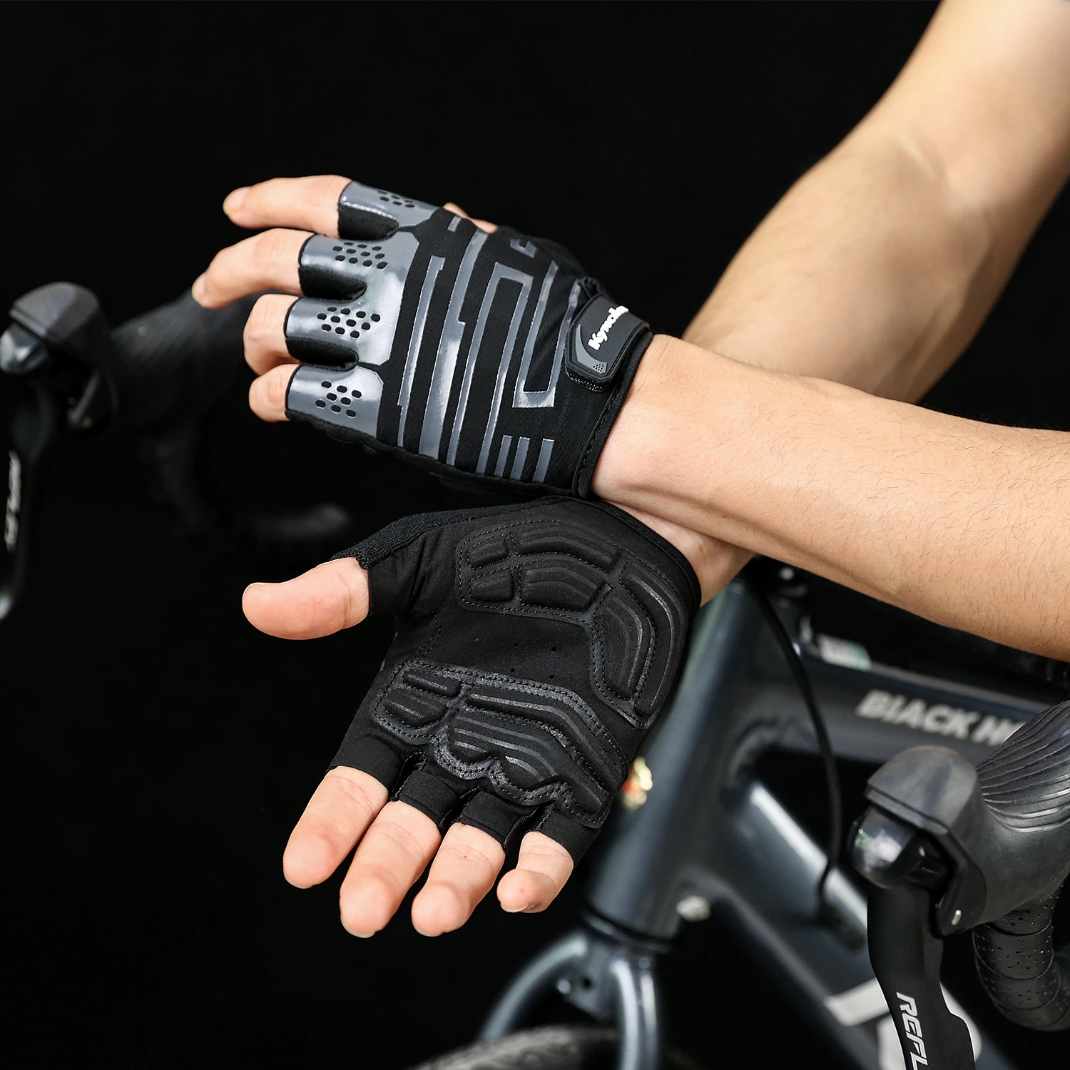 MTB Cycling Gloves Half Finger Black Nonslip Thicken Shock Pads Wear Resistant Breathable Anti-sweat Motorcycle Gloves Men
MTB Cycling Gloves Half Finger Black Nonslip Thicken Shock Pads Wear Resistant Breathable Anti-sweat Motorcycle Gloves Men