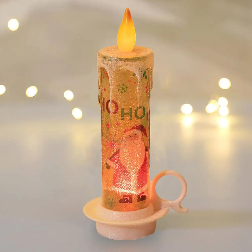 Christmas Home Decor Festive Led Candle Lights Charming Christmas Desktop Decorations with Cute Patterns for A Magical Holiday 
Christmas Home Decor Festive Led Candle Lights Charming Christmas Desktop Decorations with Cute Patterns for A Magical Holiday