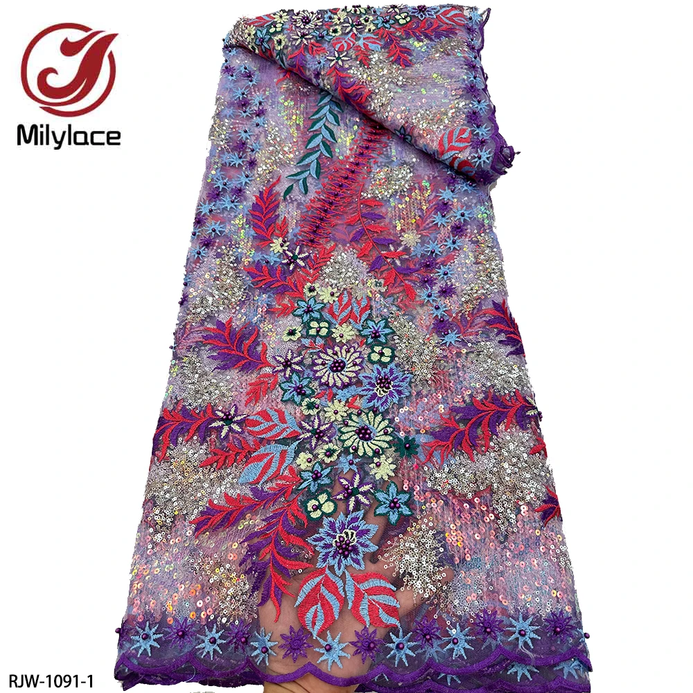 Высококачественная нигерийская Тюлевая кружевная ткань, новейшие африканские ткани с бисером и блестками, французские сетчатые кружевные ткани для невесты
Высококачественная нигерийская Тюлевая кружевная ткань, новейшие африканские ткани с бисером и блестками, французские сетчатые кружевные ткани для невесты