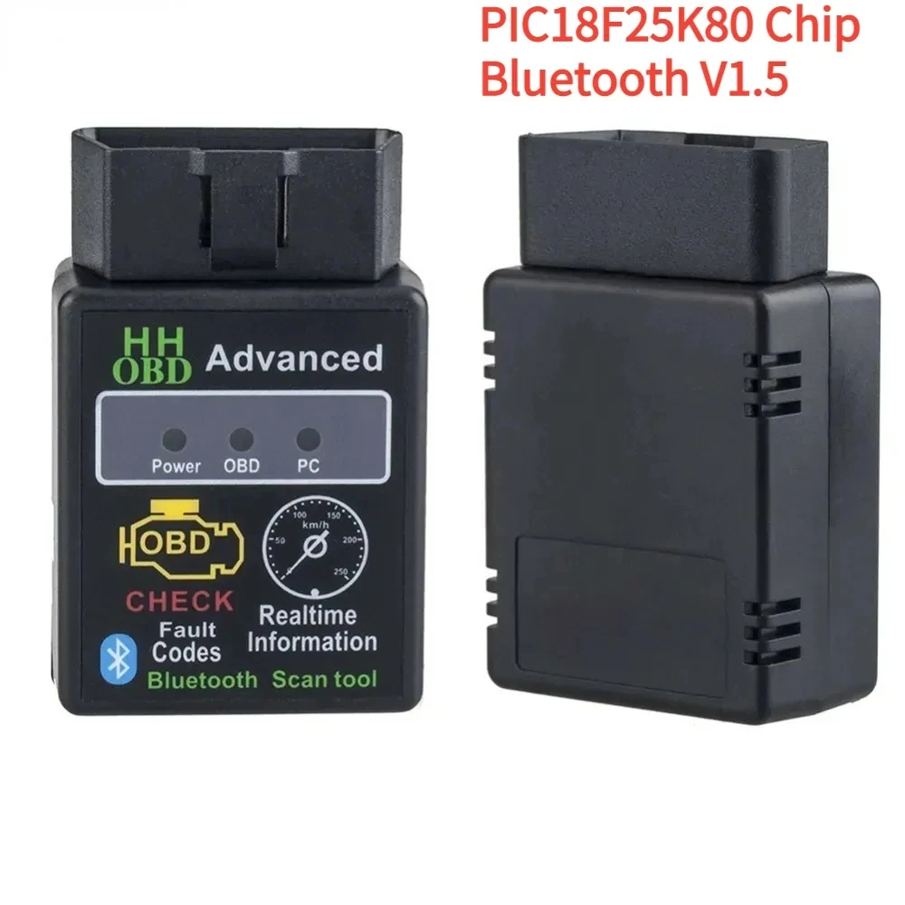 NEW ELM327 Bluetooth V1.5 OBD2 V2.1 Car Scanner OBDII Automotive Diagnostic Chip Bluetooth Auto Fault Detector Free Express
NEW ELM327 Bluetooth V1.5 OBD2 V2.1 Car Scanner OBDII Automotive Diagnostic Chip Bluetooth Auto Fault Detector Free Express