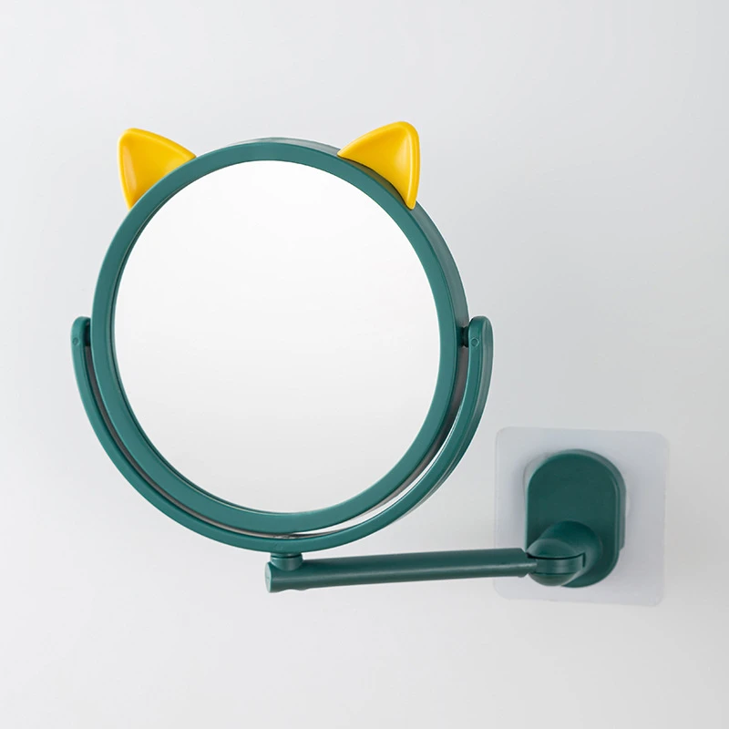 Generic Fold Vanity Mirror Flexible Rotating Make Up Bathroom Wall