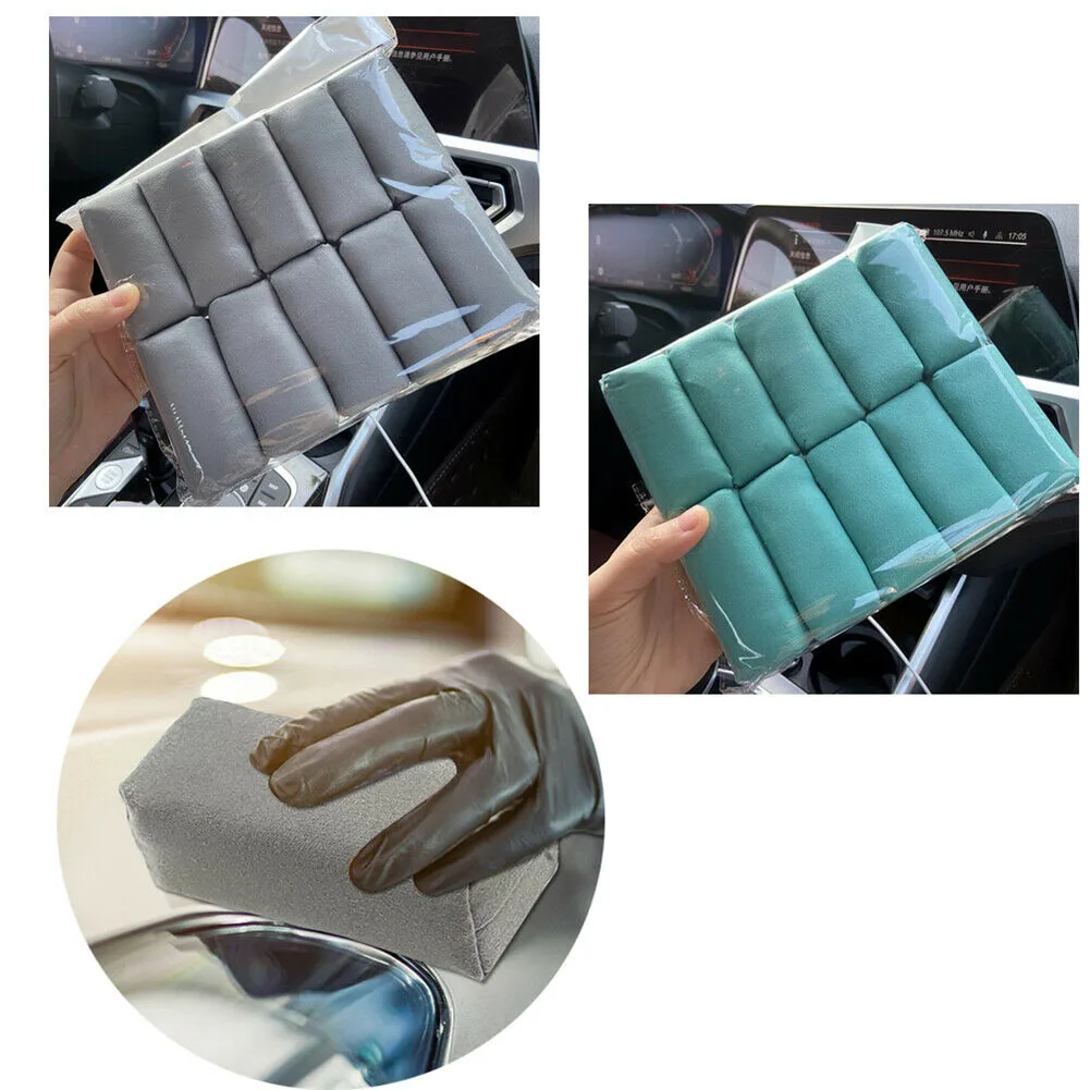 Car Cleaning Sponge Cloths Detailing Suede Sponge Applicator Car Wax Polishing Pad With Ceramic Coating (Pack Of 10)
Car Cleaning Sponge Cloths Detailing Suede Sponge Applicator Car Wax Polishing Pad With Ceramic Coating (Pack Of 10)
