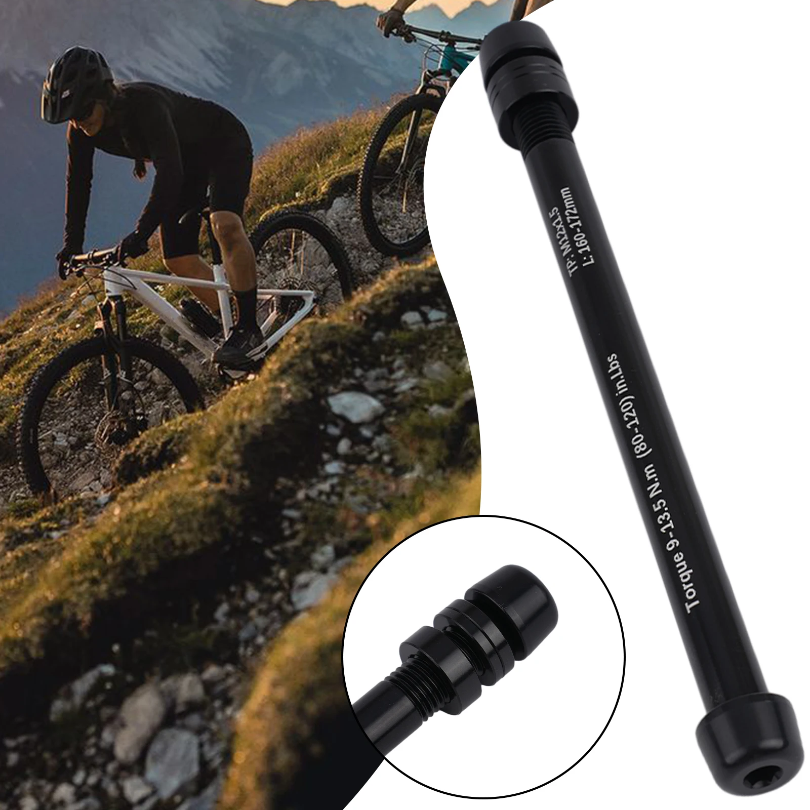 Bicycle Indoor Sports Thru Axle Skewer With Adjustable Width 12x142-148mm Trainer Skewer Elevate Training Bike Accessories
Bicycle Indoor Sports Thru Axle Skewer With Adjustable Width 12x142-148mm Trainer Skewer Elevate Training Bike Accessories