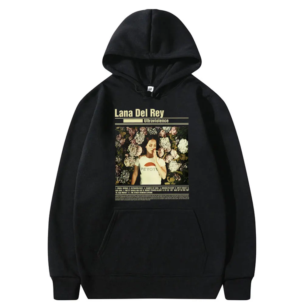 Lana Del Rey Ultraviolence Graphic Hoodie Men's Casual Fleece Cotton Sweatshirt Tops Men Women Hip Hop Vintage Oversized Hoodies
Lana Del Rey Ultraviolence Graphic Hoodie Men's Casual Fleece Cotton Sweatshirt Tops Men Women Hip Hop Vintage Oversized Hoodies