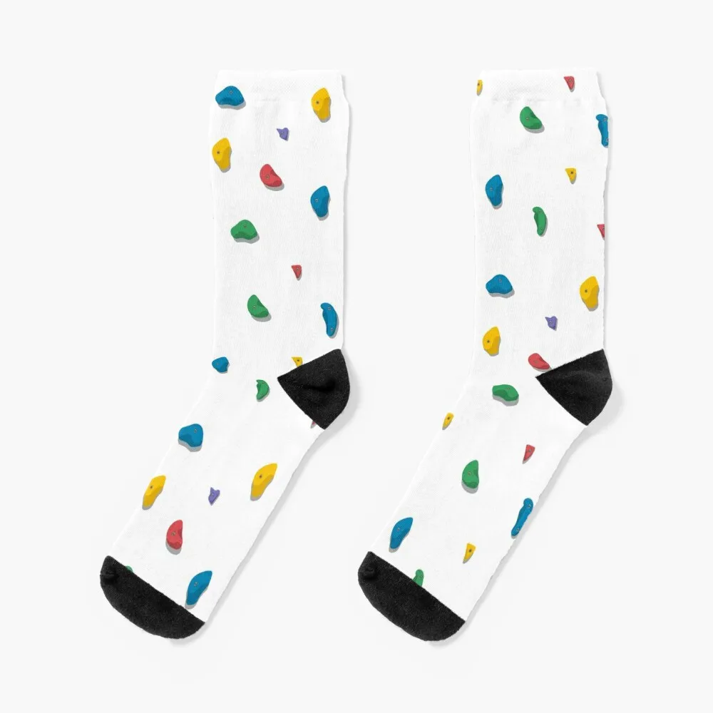 

Rock Climbing Boulder Hold Pattern Socks Socks with print floral socks Novelties bright garter socks Designer Man Socks Women's