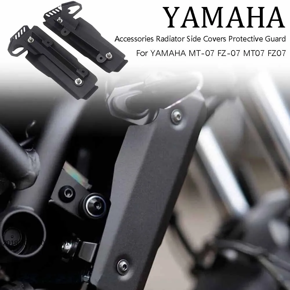 Новые аксессуары для мотоциклов YAMAHA MT-07 MT07 FZ07 2018 2019 2020 2021, боковые крышки радиатора, защитная защита
Новые аксессуары для мотоциклов YAMAHA MT-07 MT07 FZ07 2018 2019 2020 2021, боковые крышки радиатора, защитная защита