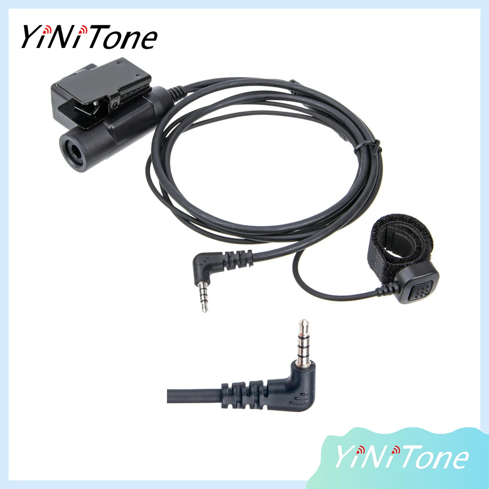 

High Strength U94 PTT Finger Microphone Adapter for Xiaomi Two Way radio walkie talkie