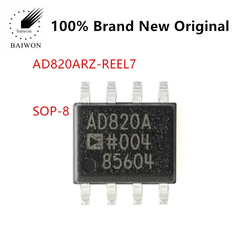 100% Оригинальные интегральные микросхемы AD820ARZ-REEL7 SOIC-8 Одиночная планка питания к рельсовой схеме операционного усилителя полевого транзистора 
100% Оригинальные интегральные микросхемы AD820ARZ-REEL7 SOIC-8 Одиночная планка питания к рельсовой схеме операционного усилителя полевого транзистора