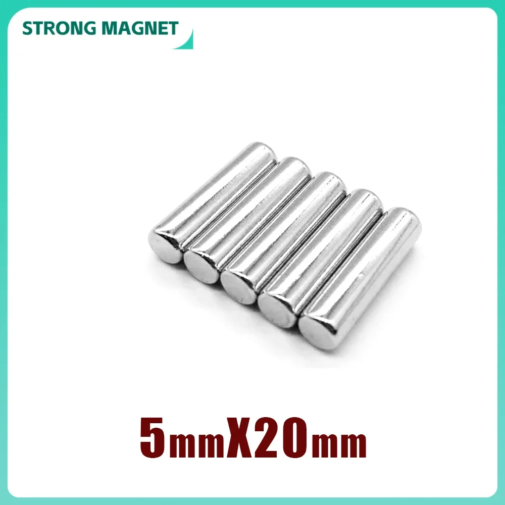 

500PCS Strong Neodymium Magnet 5x0.5 - 5x20mm Permanent NdFeB N35 Super Powerful Magnetic Samll Round Rare Earth Magnets
