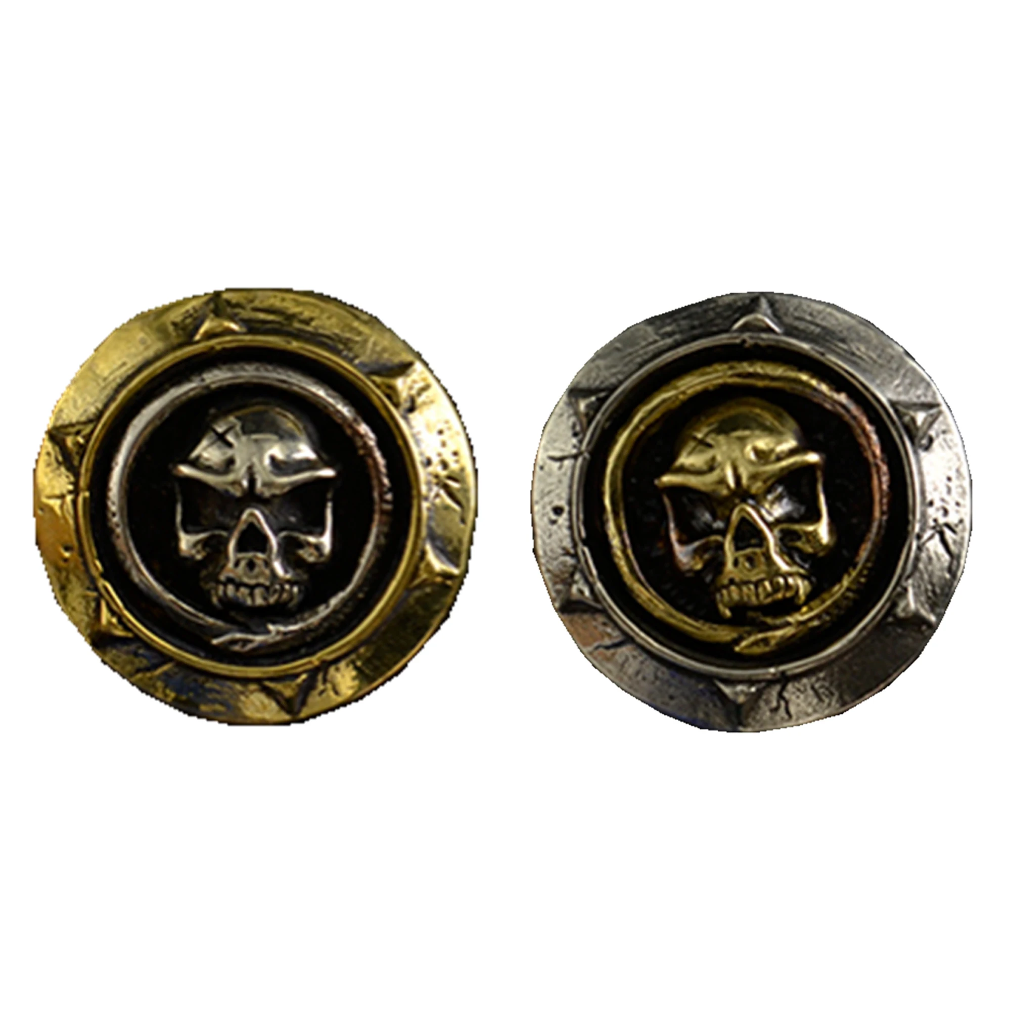 Retro Brass Skull Concho Screw Rivets Back Leather Bag Decoration Fastener Button
Retro Brass Skull Concho Screw Rivets Back Leather Bag Decoration Fastener Button