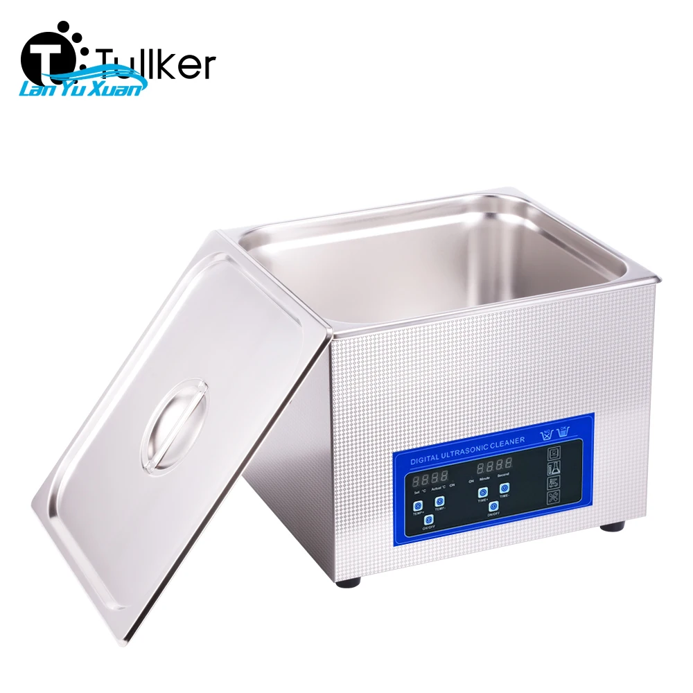 Tullker 40kHz Medical Lab Instruments Clinic Blind Hole Automotive Parts Metal Ultra Sonic Cleaner 15L Ultrasonic Bath
Tullker 40kHz Medical Lab Instruments Clinic Blind Hole Automotive Parts Metal Ultra Sonic Cleaner 15L Ultrasonic Bath