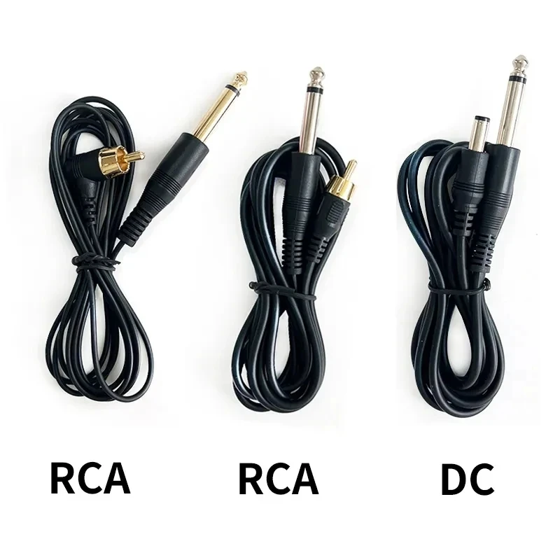 2 Meter RCA/DC Cable Line 6.35 Power Cord Right Angle Clip Cord Connector Tattoo Machine Hook Line Power Supply Accessory
2 Meter RCA/DC Cable Line 6.35 Power Cord Right Angle Clip Cord Connector Tattoo Machine Hook Line Power Supply Accessory