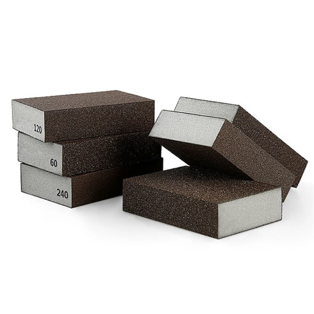 2Pcs Grinding Sponge Sanding Block Brick 60-320grit 100*70*25mm Sandpaper Block For Wall Polishing Cleaning Manual Tools
2Pcs Grinding Sponge Sanding Block Brick 60-320grit 100*70*25mm Sandpaper Block For Wall Polishing Cleaning Manual Tools