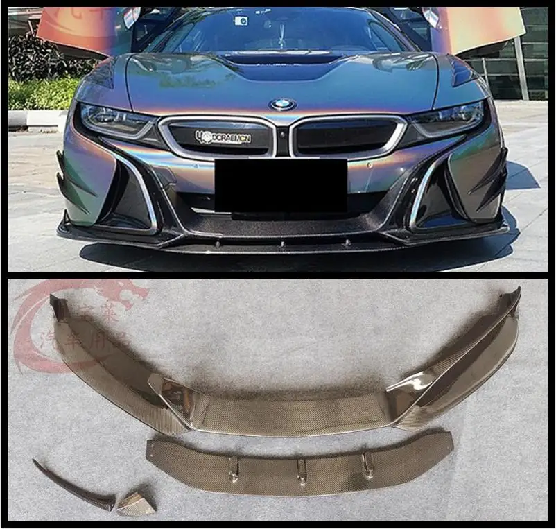 Real Carbon Fiber Front Bumper Lip Splitters Cup Flaps Lid Cover For BMW I8 2014 2015 2016 2017 2018 2019 2020 2021
Real Carbon Fiber Front Bumper Lip Splitters Cup Flaps Lid Cover For BMW I8 2014 2015 2016 2017 2018 2019 2020 2021