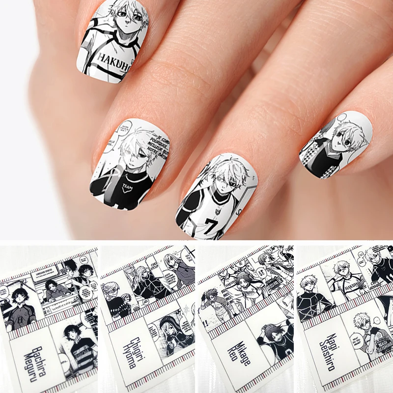 Bachira Meguru Nagi Seishiro Chigiri Hyoma Otaku Merchant Nail Stickers Mange Cute Anime Nail Accessories Uv Gel Soak Off Kawaii
Bachira Meguru Nagi Seishiro Chigiri Hyoma Otaku Merchant Nail Stickers Mange Cute Anime Nail Accessories Uv Gel Soak Off Kawaii
