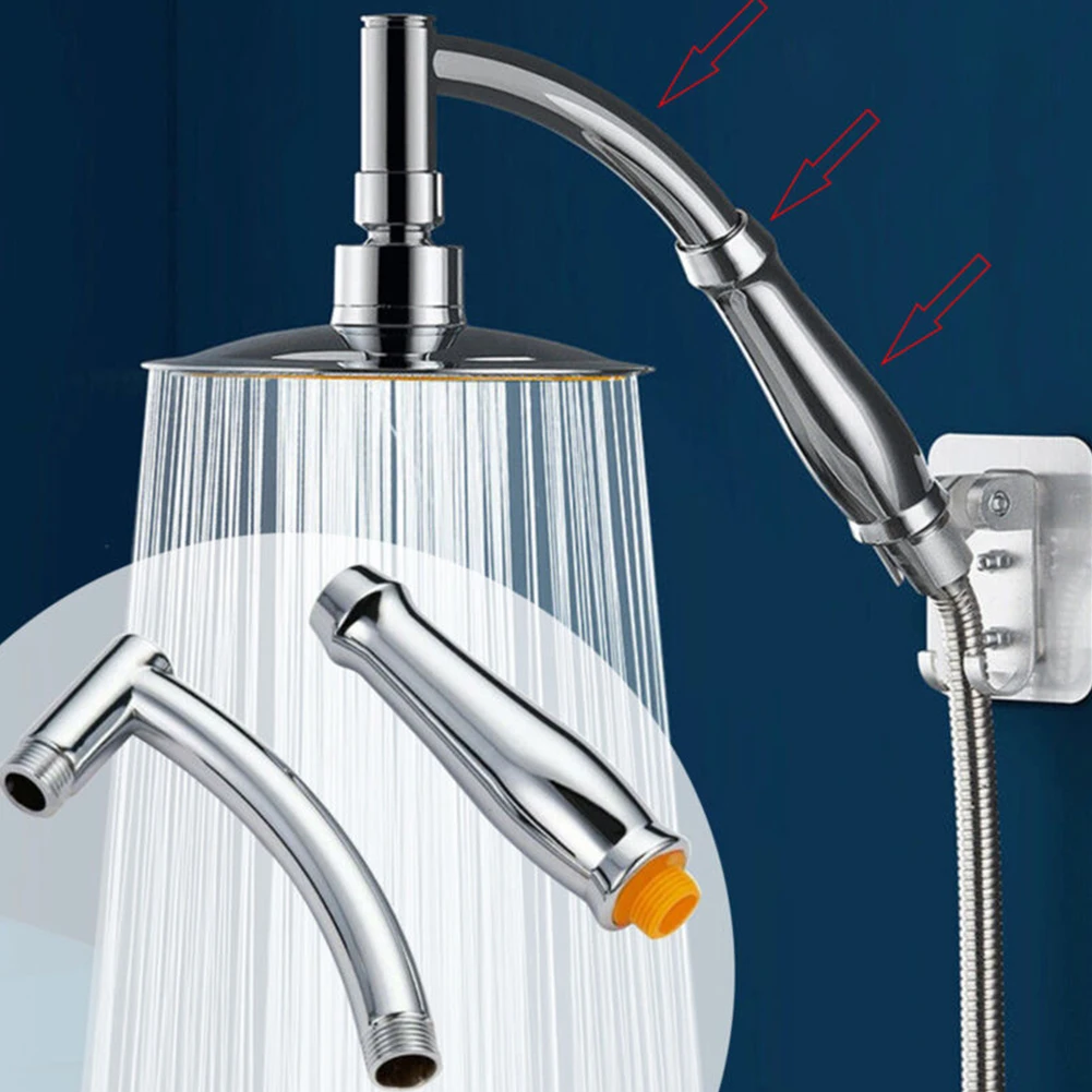 Shower Head Extension Arm ABS Adjustable Dual-use Extra Pipe Bath Rain Shower Angled Shower Arm Kit Chrome Bathroom Hardware
Shower Head Extension Arm ABS Adjustable Dual-use Extra Pipe Bath Rain Shower Angled Shower Arm Kit Chrome Bathroom Hardware