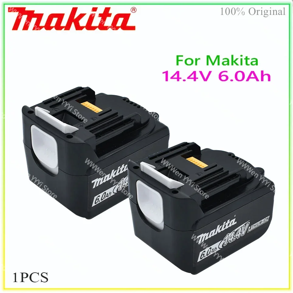 

Аккумуляторная батарея BL1430 Makita 14,4 В, 6000 мАч, фотоиндикатор для BL1415 BL1440 196875-4 194558-0 195444-8 Makita 14,4 В, Ач