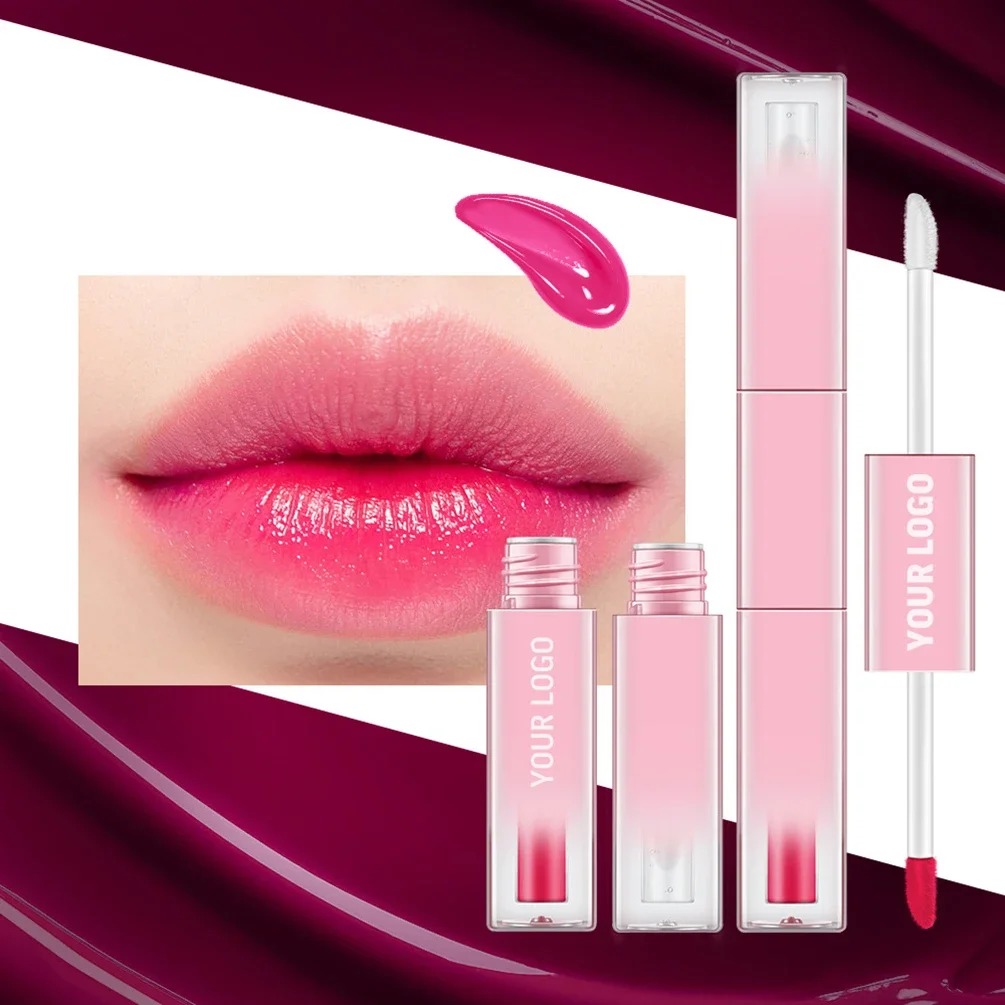 

Hydrating Nutritious Pink Peach Lipgloss Waterproof Moisturizer Private Label Lip Gloss Custom Bulk All Lips Tints Makeup Base