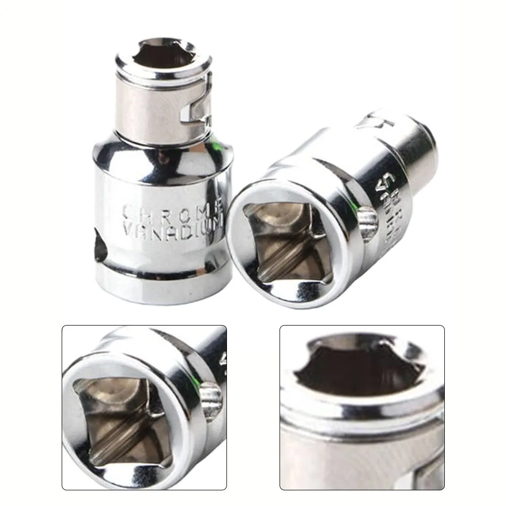 1pc 3/8 Square To 1/4 Hex Connecter Socket-Adapter Screwdriver Bits Impact Socket Hex Bits Adapter Converter Torque Wrench-Tools
1pc 3/8 Square To 1/4 Hex Connecter Socket-Adapter Screwdriver Bits Impact Socket Hex Bits Adapter Converter Torque Wrench-Tools