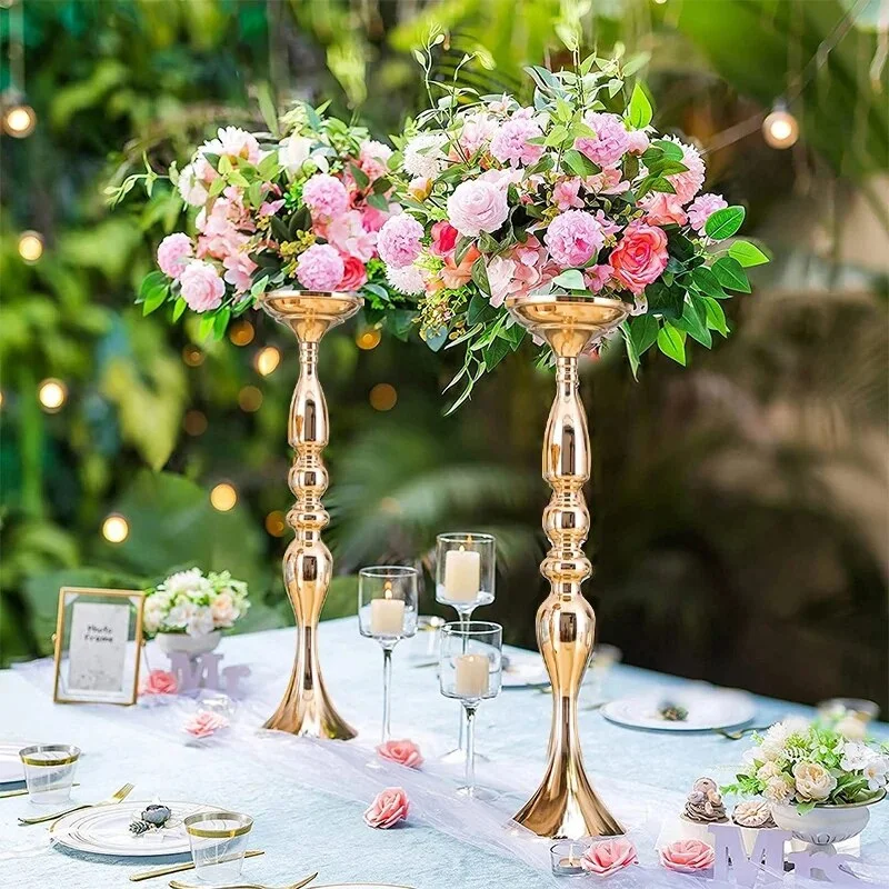 1pc Candlestick Vase Decoration Home Romantic Candlelight Dinner Table Decoration Iron Wedding Props Flower Device Road Guide
1pc Candlestick Vase Decoration Home Romantic Candlelight Dinner Table Decoration Iron Wedding Props Flower Device Road Guide