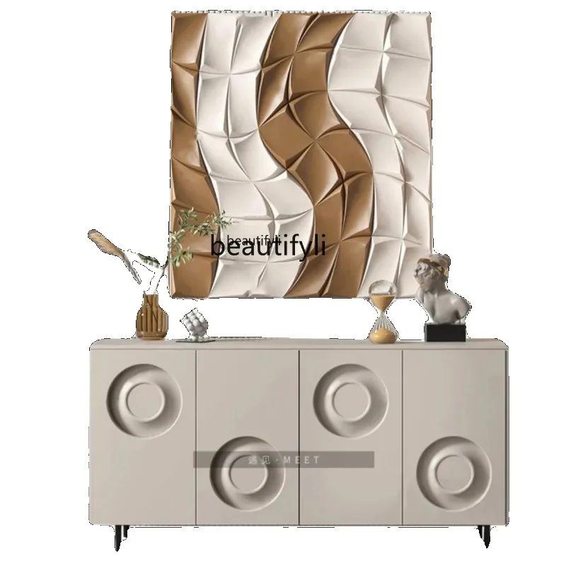 Nordic Fashion Design Creative Dining Side Tea Cabinet Entrance Entrance Storage Cabinet Paint Creative
Nordic Fashion Design Creative Dining Side Tea Cabinet Entrance Entrance Storage Cabinet Paint Creative