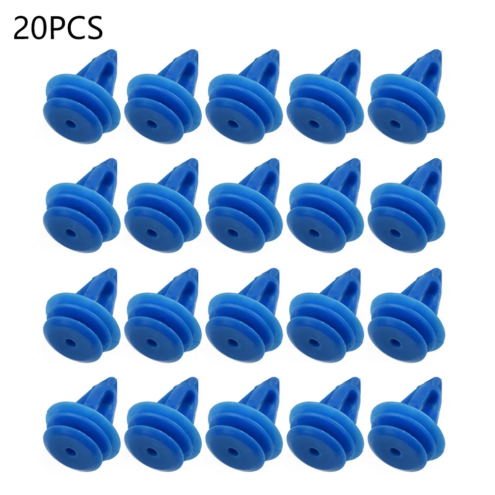 

Durable High Quality Practical Clips Retainer Outer 20x Curved Wheel 10mm 20pcs Arch LR027255 Mounting Blue Flare