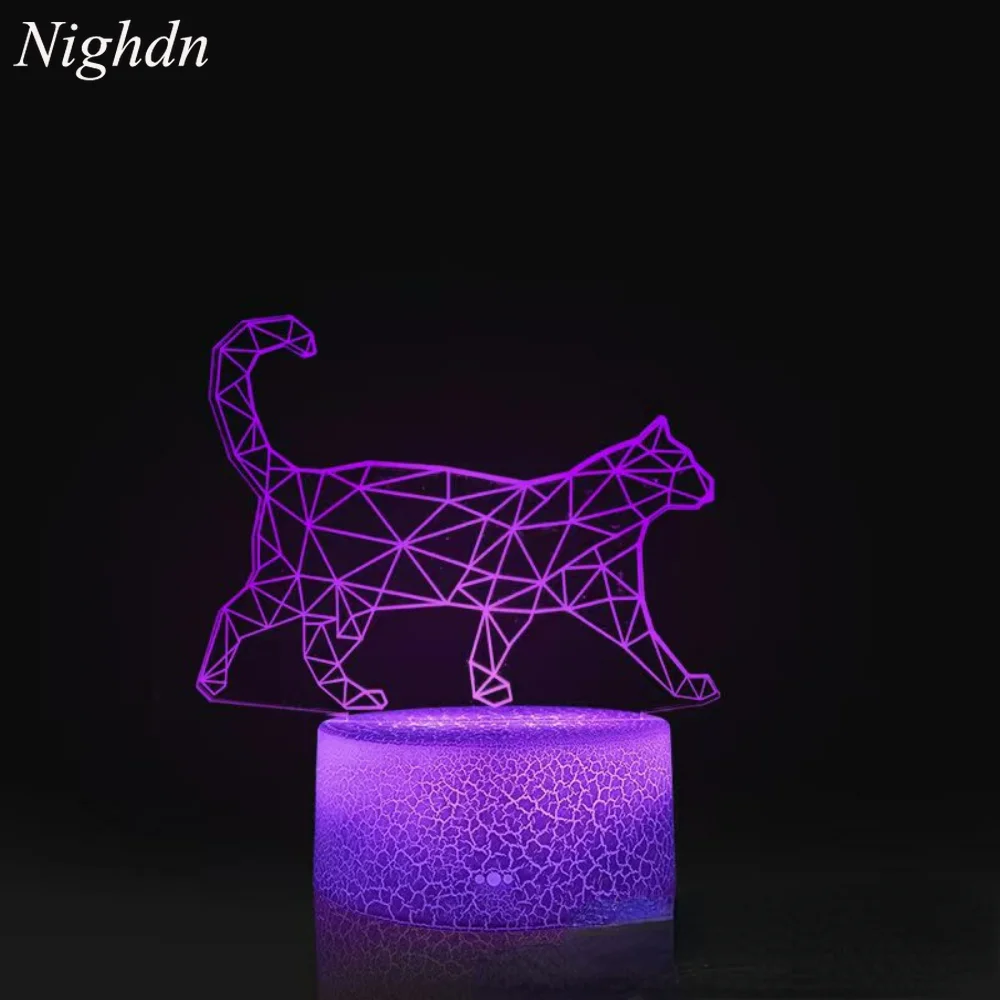 Cat 3D Illusion Lamp Led Night Light 16 Colors Changing Remote Bedroom Decoration Birthday Christmas Gifts for Kids Cat Lovers
Cat 3D Illusion Lamp Led Night Light 16 Colors Changing Remote Bedroom Decoration Birthday Christmas Gifts for Kids Cat Lovers