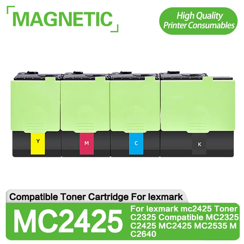 

High Capacity MC2425 Compatible Toner Cartridge For lexmark mc2425 toner C2325 Compatible MC2325 C2425 MC2425 MC2535 MC2640