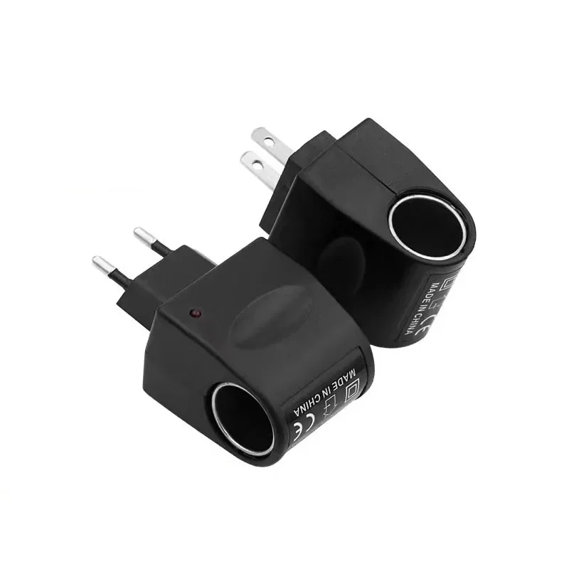 AC Adapter with Car Socket Auto Charger EU Plug 220V AC To 12V DC Use for Car Electronic Devices Use At Home
AC Adapter with Car Socket Auto Charger EU Plug 220V AC To 12V DC Use for Car Electronic Devices Use At Home