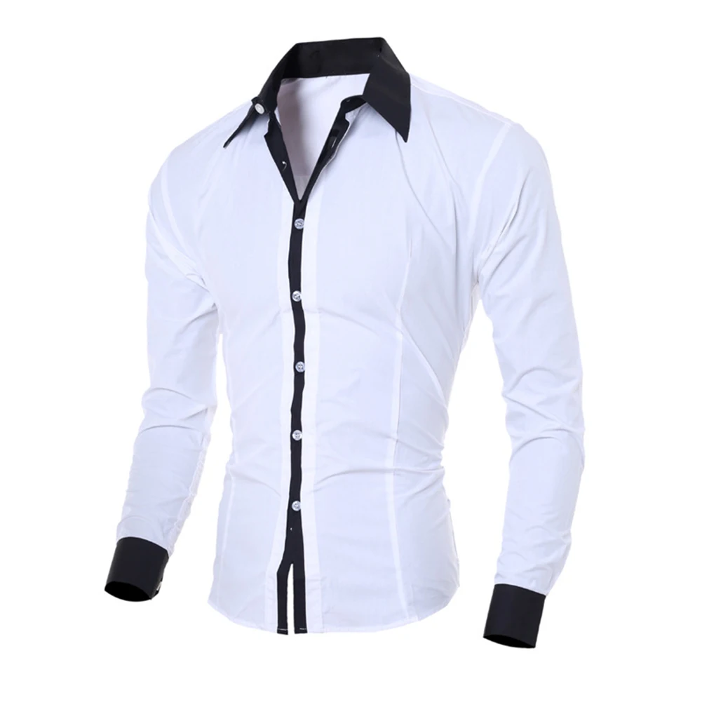 Blouse Top Men Shirts Muscle Blouse Premium Slim Dress Slim Fit Black Breathable Workwear Business Button Down
Blouse Top Men Shirts Muscle Blouse Premium Slim Dress Slim Fit Black Breathable Workwear Business Button Down