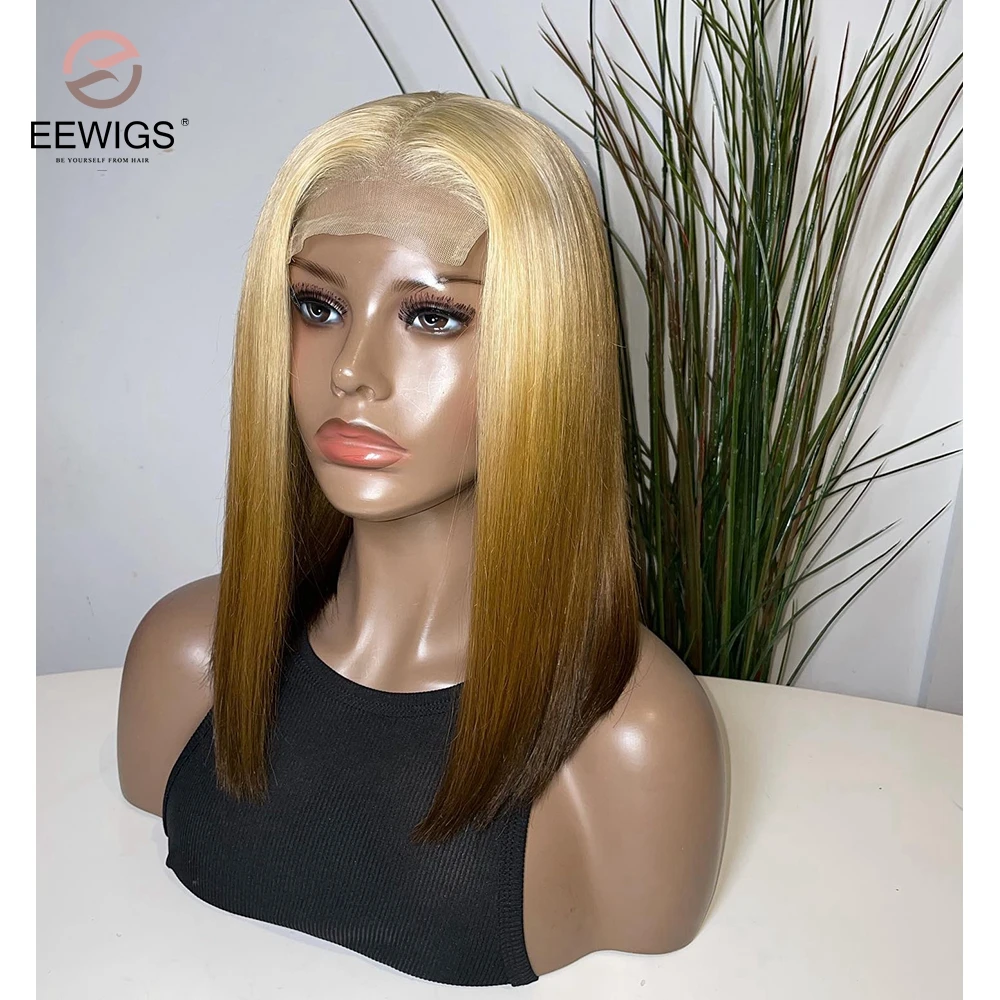 Synthetic Ombre Honey Blonde Density 180 Straight 16 Inch Short BoB Pixie Cut 13x4 Lace Front Drag Queen Wigs For Women
Synthetic Ombre Honey Blonde Density 180 Straight 16 Inch Short BoB Pixie Cut 13x4 Lace Front Drag Queen Wigs For Women