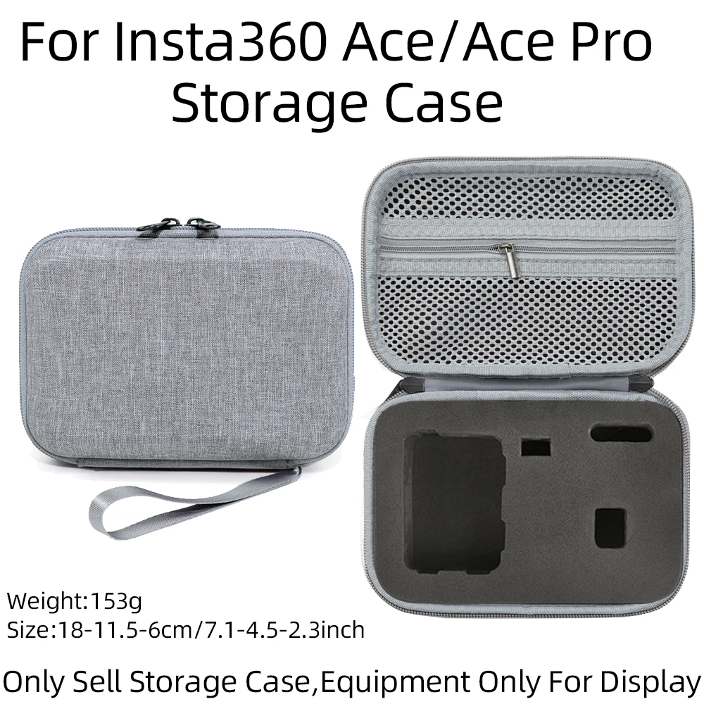 For Insta 360 Ace Pro/ Ace Camera Bag Clutch Bag Accessory Bag Flexible Inner Lining Stable Body Shockproof And Anti-Fall 
For Insta 360 Ace Pro/ Ace Camera Bag Clutch Bag Accessory Bag Flexible Inner Lining Stable Body Shockproof And Anti-Fall