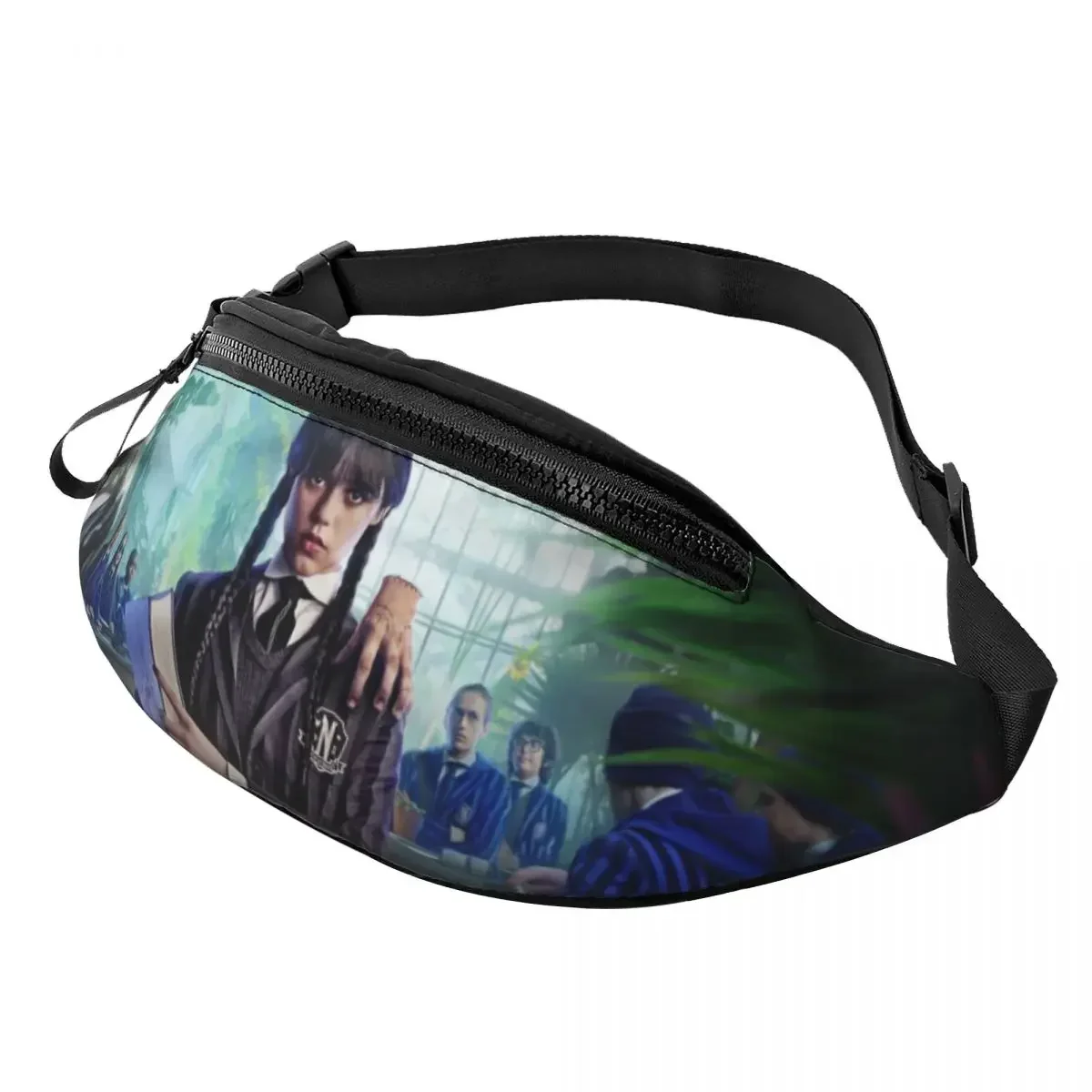 Fashion Comedy TV Wednesday Addams Fanny Pack for Traveling Women Men Gothic Girl Crossbody Waist Bag Phone Money Pouch
Fashion Comedy TV Wednesday Addams Fanny Pack for Traveling Women Men Gothic Girl Crossbody Waist Bag Phone Money Pouch
