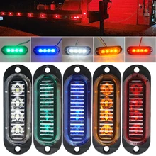 10PCS Warning Light 4LED Car Trailer Side Marker Lamp 12V-24V Indicator Light 90LM Rear Light Waterproof Trailer Truck Lorry
10PCS Warning Light 4LED Car Trailer Side Marker Lamp 12V-24V Indicator Light 90LM Rear Light Waterproof Trailer Truck Lorry