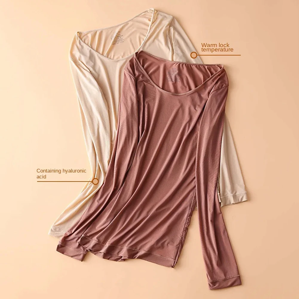 Women Winter Skin Thermal Underwear Bottoming Tshirt Top Highly Elastic Stretch L XL Size Suitable for Autumn and Winter
Women Winter Skin Thermal Underwear Bottoming Tshirt Top Highly Elastic Stretch L XL Size Suitable for Autumn and Winter