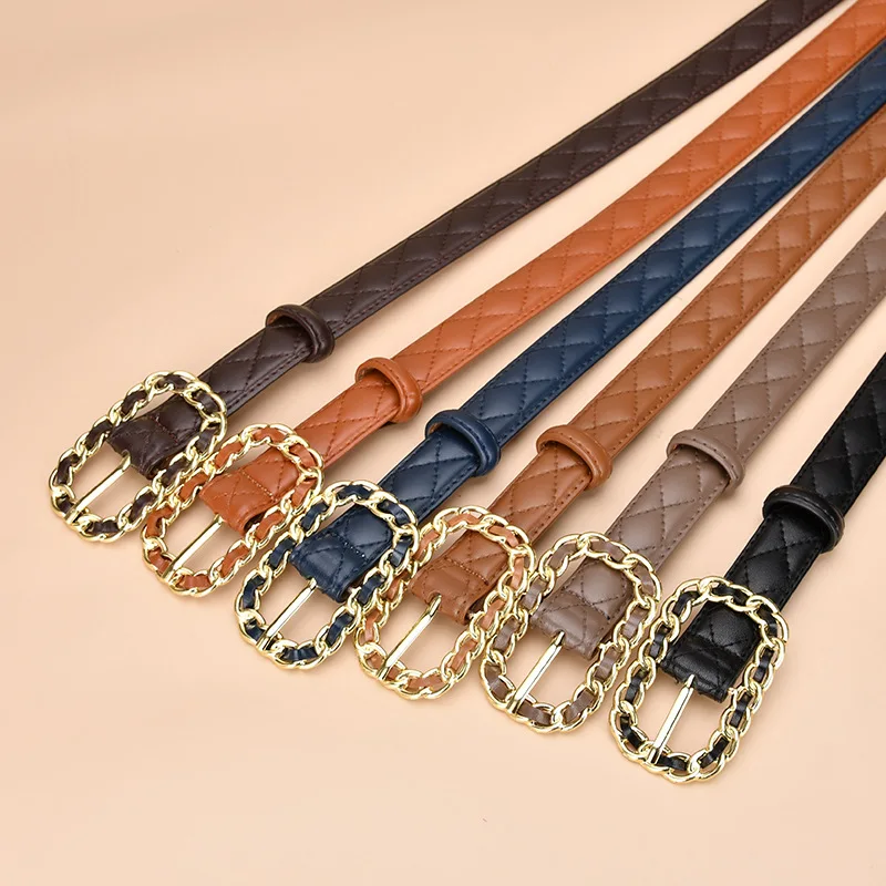 Candy Colors Women Real Leather Waist Belt Rivet Pin Adjustable Waistband Cowhide Slim Belt Cowskin Lattice Jean Belt Strap 2022
Candy Colors Women Real Leather Waist Belt Rivet Pin Adjustable Waistband Cowhide Slim Belt Cowskin Lattice Jean Belt Strap 2022