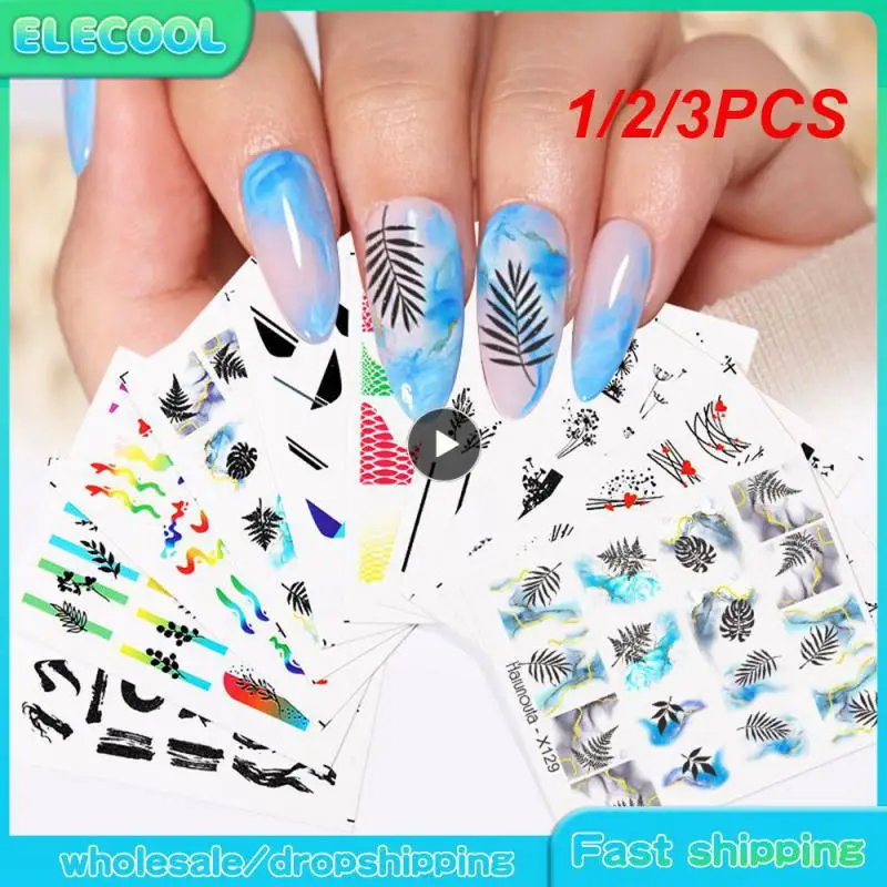 1/2/3PCS Spring Water Nail Decal And Sticker Flower Leaf Tree Green Simple Summer DIY For Manicuring Nail Art Watermark
1/2/3PCS Spring Water Nail Decal And Sticker Flower Leaf Tree Green Simple Summer DIY For Manicuring Nail Art Watermark