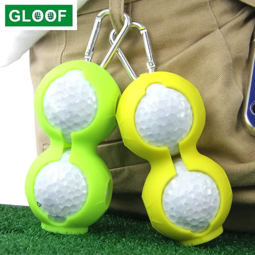 Golf Ball Protective Holder Cover Portable Golf Ball Silicone Double Case Cover Golf Training Sports Accessories 6 Colors 1Pcs
Golf Ball Protective Holder Cover Portable Golf Ball Silicone Double Case Cover Golf Training Sports Accessories 6 Colors 1Pcs
