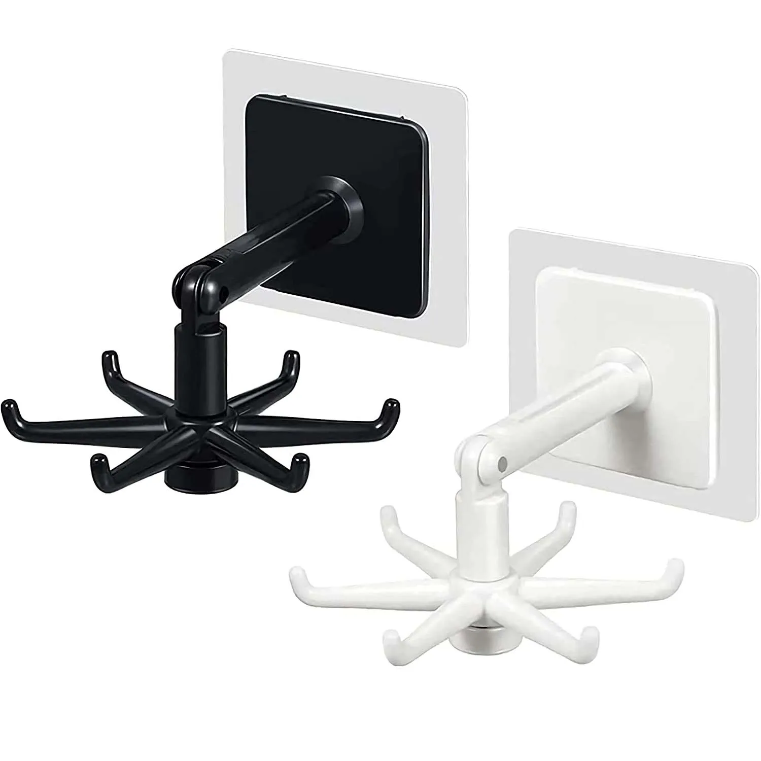 1pc 360 Degrees Rotatable Wall Hanger Multi-Purpose Self-Adhesive Hooks Kitchen Utensil Hanging Storage and Organization
1pc 360 Degrees Rotatable Wall Hanger Multi-Purpose Self-Adhesive Hooks Kitchen Utensil Hanging Storage and Organization
