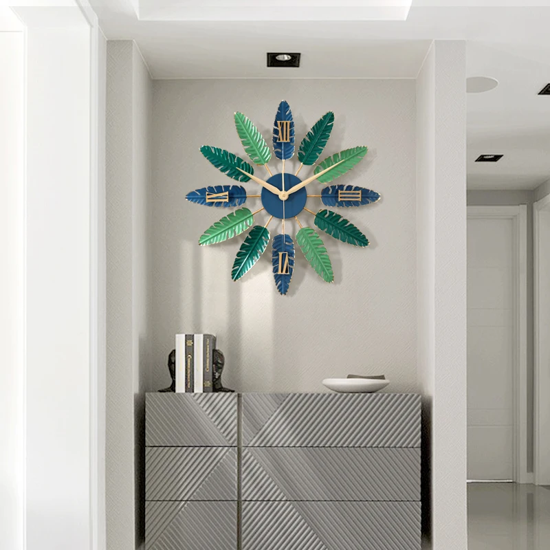 Nordic minimalist living room wall clock atmosphere fashion trend personality creative home mute art wall decor home decor
Nordic minimalist living room wall clock atmosphere fashion trend personality creative home mute art wall decor home decor