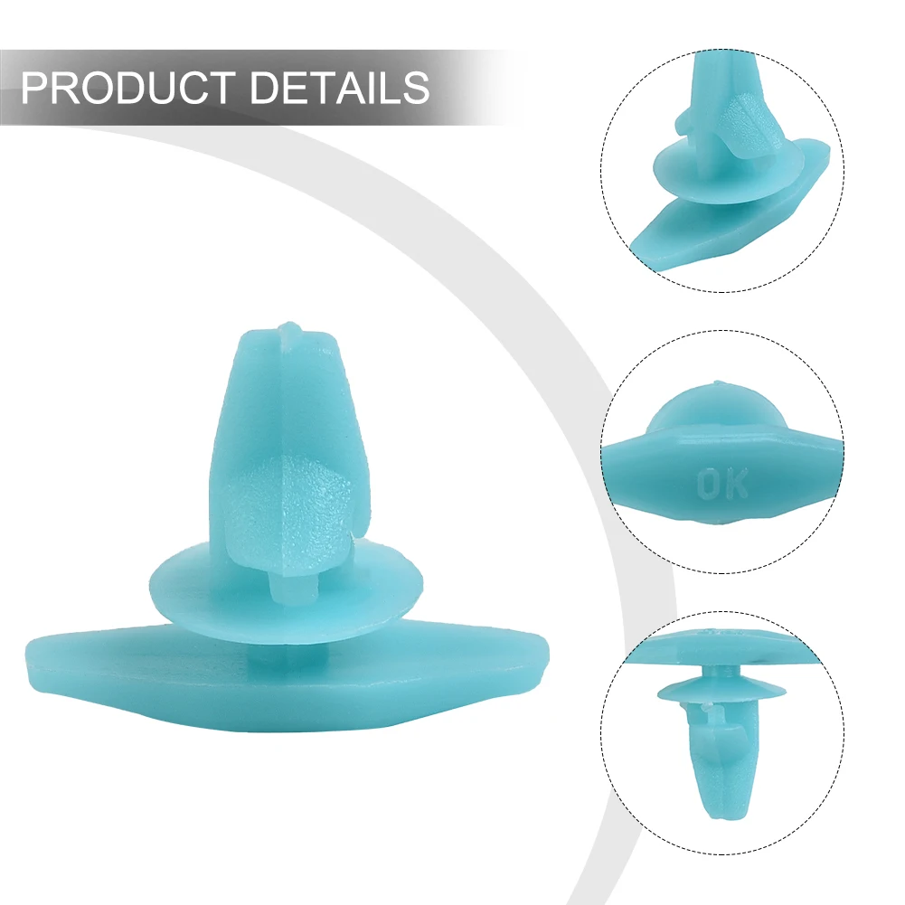 Door Weather Strip Molding Clip 30pcs 90651TP8003 91568TR0003 Blue Front/Rear/Left/Right Nylon Part Replacement
Door Weather Strip Molding Clip 30pcs 90651TP8003 91568TR0003 Blue Front/Rear/Left/Right Nylon Part Replacement