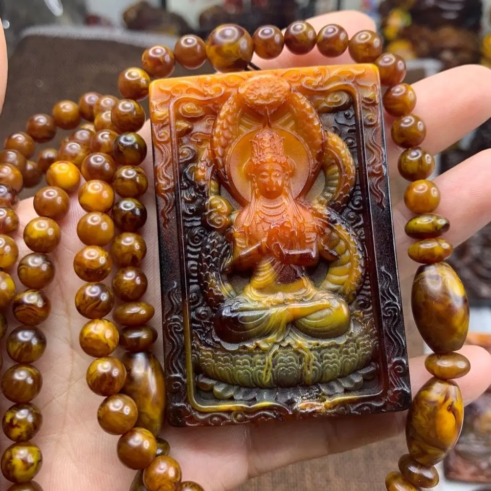 Walking Perfume Ambergris Grey Amber Big Sun Tathagata Pendant Necklace Amulet Lifelike Set With Bead Neck Chain Jewelry
Walking Perfume Ambergris Grey Amber Big Sun Tathagata Pendant Necklace Amulet Lifelike Set With Bead Neck Chain Jewelry