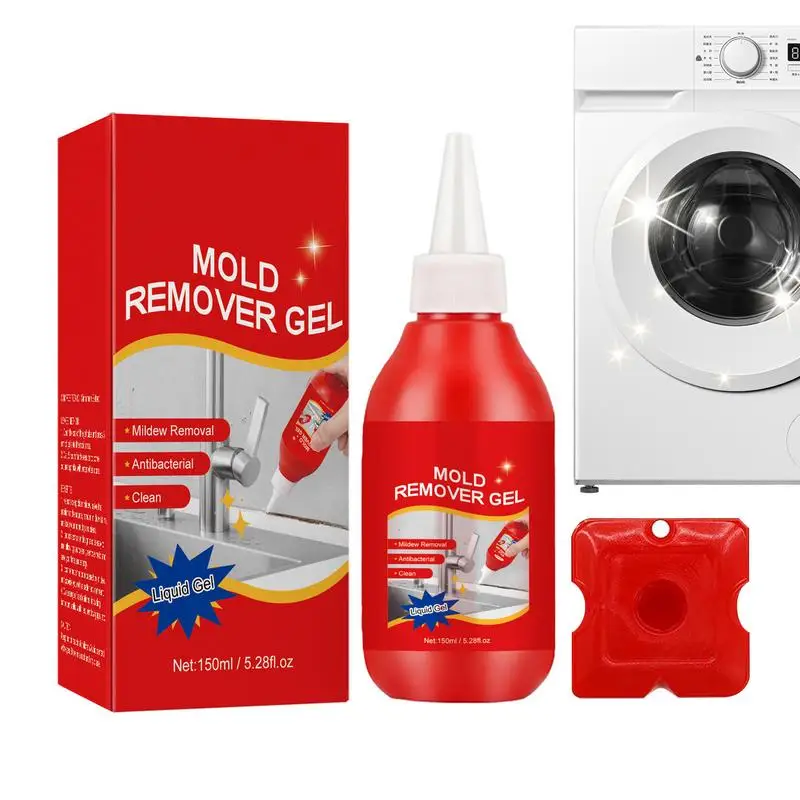 

Kitchen Mold Removal Gel 5.07oz Multifunction Front Load Washer Mold Remover Bathroom Tile Household Washing Machine Cleaner
