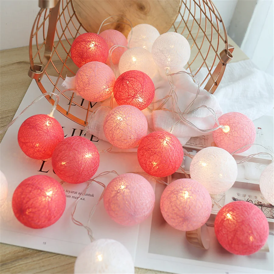 PAMNNY 20LED Cotton Balls String Lights Christmas Decor Garland Fairy Lights Battery/USB Operated Party Wedding Holiday Lights
PAMNNY 20LED Cotton Balls String Lights Christmas Decor Garland Fairy Lights Battery/USB Operated Party Wedding Holiday Lights