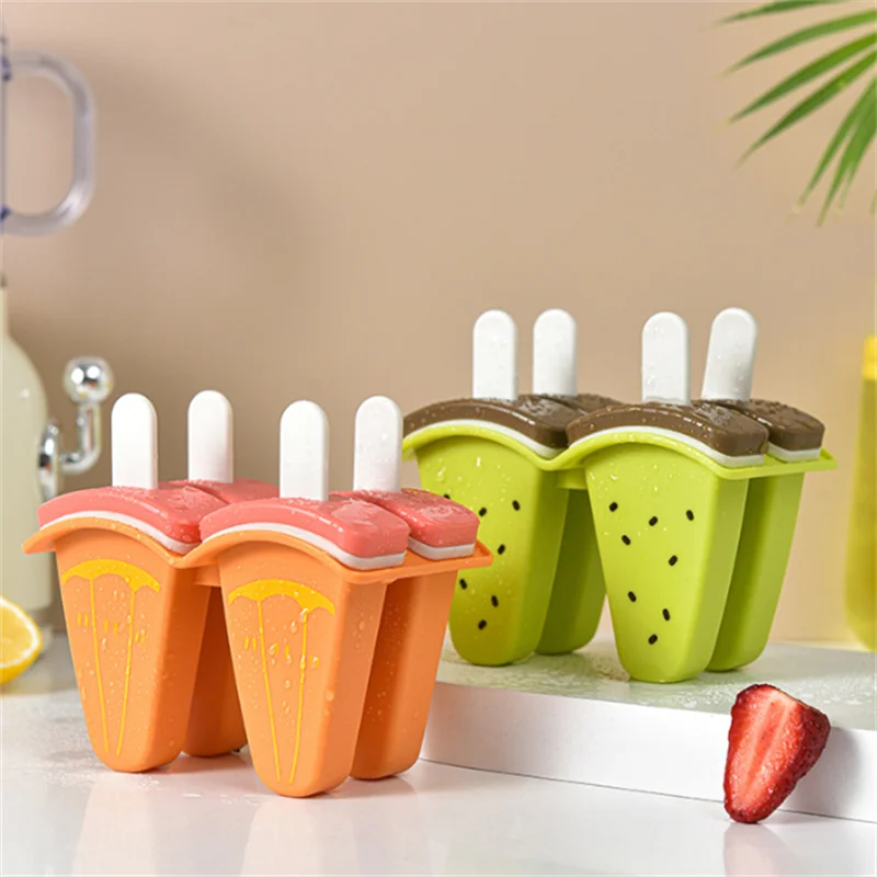 Ice Cream Mold With Cover Watermelon Shape Mold DIY Homemade Ice Popsicle Mould Frozen Juice Milk Kitchen Ice Cream Make Tools
Ice Cream Mold With Cover Watermelon Shape Mold DIY Homemade Ice Popsicle Mould Frozen Juice Milk Kitchen Ice Cream Make Tools