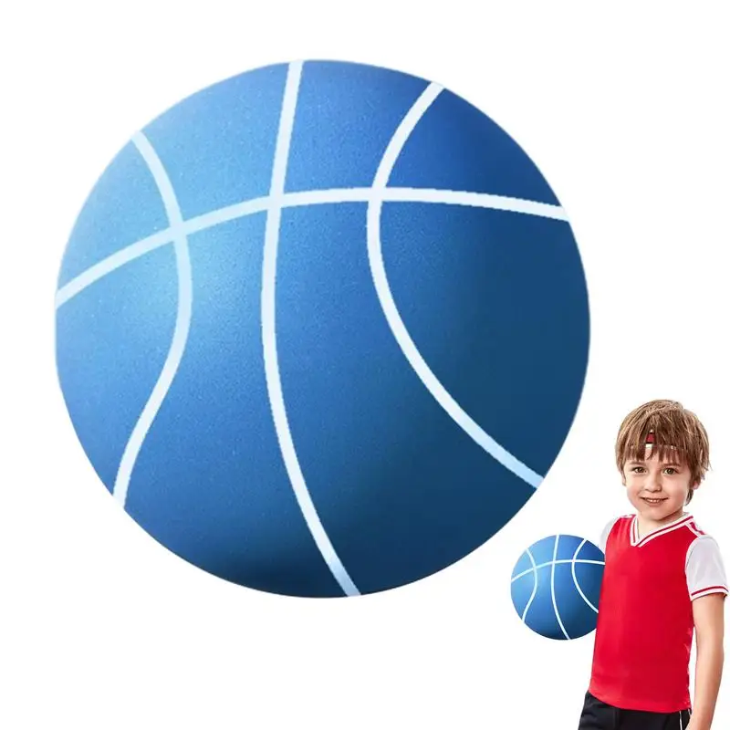 

Бесшумный Баскетбол бесшумный Баскетбол Профессиональный Размер 3/5 ударопрочный безвоздушный Быстрый пенистый баскетбольный мяч для помещений