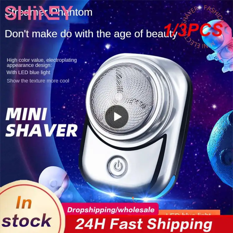 1/3PCS Mini Electric Travel Shaver For Men Pocket Size Washable Rechargeable Portable Painless Cordless Trimmer Knive Face Beard
1/3PCS Mini Electric Travel Shaver For Men Pocket Size Washable Rechargeable Portable Painless Cordless Trimmer Knive Face Beard
