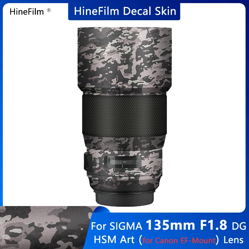 

Sigma 135 F1.8art EF Mount Lens Decal Skin Wrap Cover for Sigma 135mm f/1.8 DG HSM Art Lens Sticker Protective Film