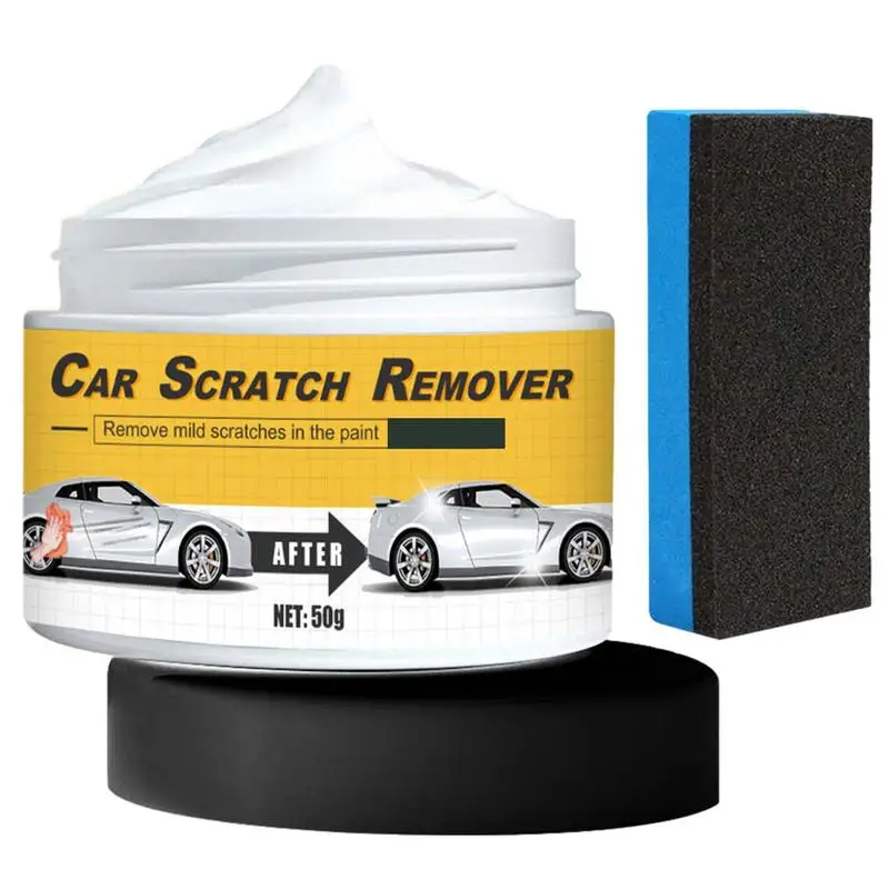 

Scratch Repair Wax For Car Polishing Compound & Scratch Remover Car Scratch Repair Paste Creates A Deep Dazzling Shine Removes