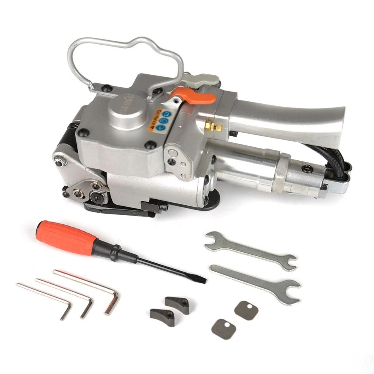 Hand semi automatic carton box case pneumatic tool handheld PP PET strapping machine
Hand semi automatic carton box case pneumatic tool handheld PP PET strapping machine